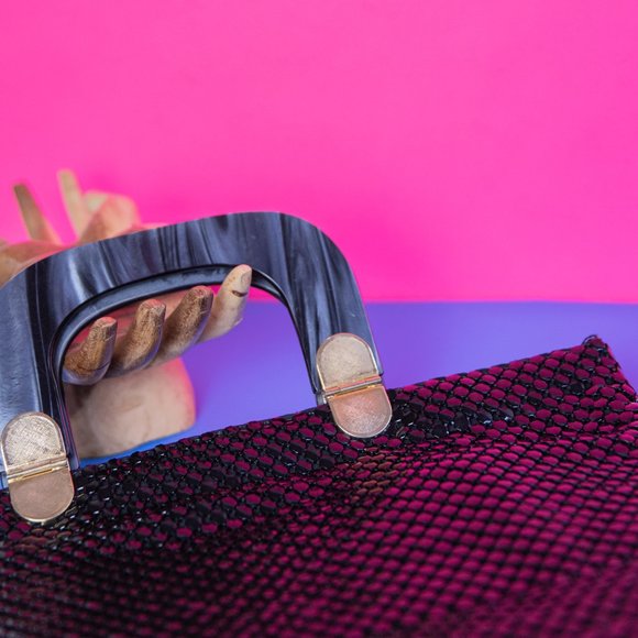 1960’s Metal Mesh Handbag with Handle - Picture 5 of 10